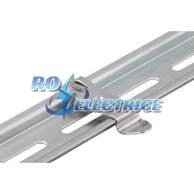 FM 4/TS35; Accessories, Mounting foot, Steel, bright finish-ro-electrice.ro