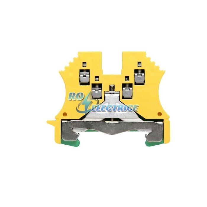 WPE 1.5/ZZ; W-Series, PE terminal, Rated cross-section: 1.5 mm?, Screw connection, Direct mounting-ro-electrice.ro