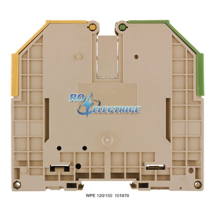 WPE 120/150; W-Series, PE terminal, Rated cross-section: 120 mm?, Screw connection, Direct mounting-ro-electrice.ro