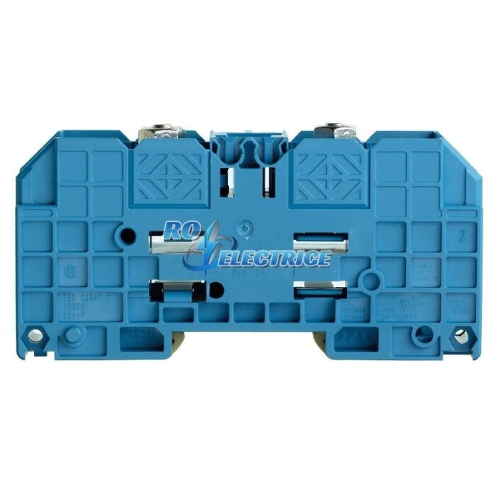 WFF 35 BL; W-series terminal with clamping yoke connection, Feed-through terminal, Rated cross-section: 35 mm?, Threaded stud connection, -ro-electrice.ro