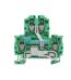 WDK 2.5N PE; W-Series, PE terminal, Double-tier terminal, Rated cross-section: Screw connection, Direct mounting-ro-electrice.ro