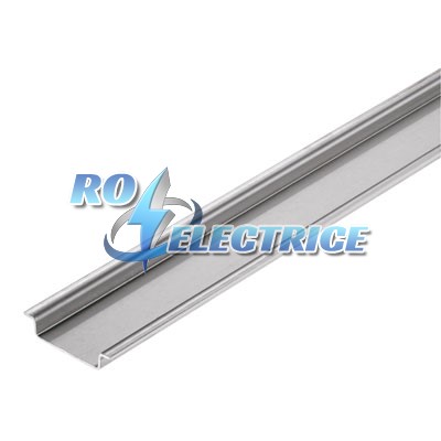 TS 35X7.5 2M/CRN; Mounting rail, DIN EN 60715, Stainless steel, 2000 mm, untreated-ro-electrice.ro