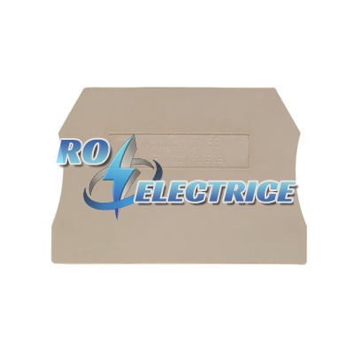 WAP WTL4/2; W-Series, Accessories, End plate -ro-electrice.ro