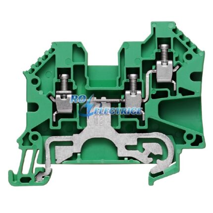 WPE 4/ZR; W-Series, PE terminal, Rated cross-section: 4 mm?, Screw connection, Direct mounting-ro-electrice.ro
