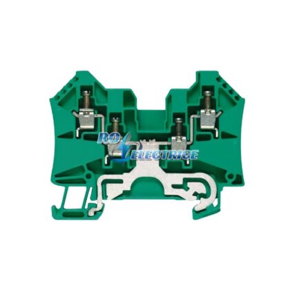 WPE 4/ZZ; W-Series, PE terminal, Rated cross-section: 4 mm?, Screw connection, Direct mounting-ro-electrice.ro