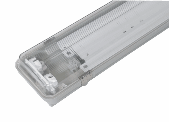 Waterproof LED fixture with reflector 2xT8 120cm IP65-ro-electrice.ro