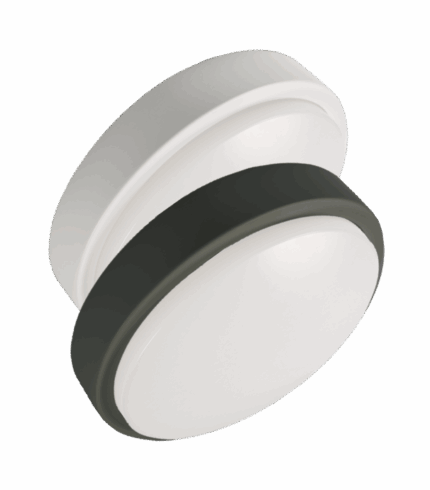 HEDA Oprawa ścienna 14W 1500LM 840 120° 54 , white and black ring-ro-electrice.ro