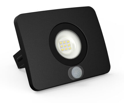 Proiector SURFI 10W 750lm 765 65 negru sensor-ro-electrice.ro