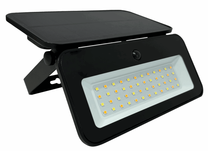 Projectoare solar 12W 1200lm 3,7Vx2600mAh IP65 CCT-ro-electrice.ro