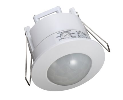 Senzor de miscare si crepuscular PIR pentru tavane suspendate-ro-electrice.ro
