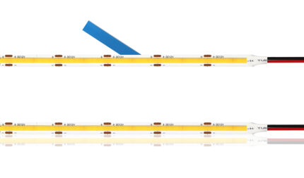 Banda led profesionala COB IP20 8mm x 5m natural 3Y 12V -ro-electrice.ro