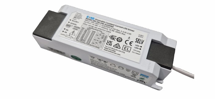 Alimentare DALI DC 40W 600-1100mA, 24-38V , BK-DKL040-A1050AD-ro-electrice.ro