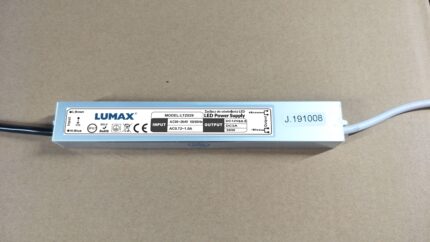 Sursă de alimentare pentru iluminat cu LED impermeabilă IP67 36W, 12V, 3.00A, 202x31x20mm-ro-electrice.ro
