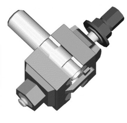 Clema derivatie cu dinti pentru conductoare torsadate sau coaxiale din aluminiu-ro-electrice.ro