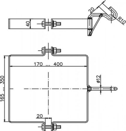 Clema derivatie cu dinti pentru bransamente de putere (max. 90 A)-ro-electrice.ro