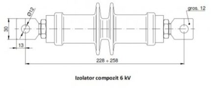 IZOLATOR COMPOZIT DE ACŢIONARE PENTRU SEPARATOARE DE INTERIOR-ro-electrice.ro