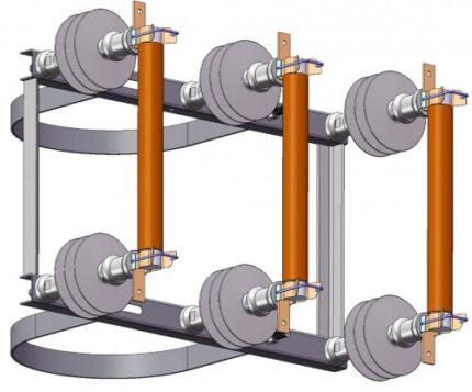 SUPORT SIGURANTE FUZIBILE DE EXTERIOR 24kV/100A, CU/FARA DESCARCATOARE-ro-electrice.ro