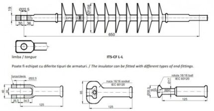 IZOLATOR COMPOZIT DE ANCORARE PENTRU CAI FERATE-ro-electrice.ro
